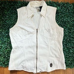 Harley Davidson Zip Up Vest